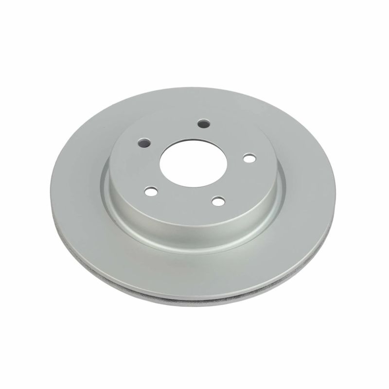 Power Stop 18-19 Nissan Leaf Rear Evolution Geomet Coated Rotor Brake Rotors - OE - Cryo PowerStop