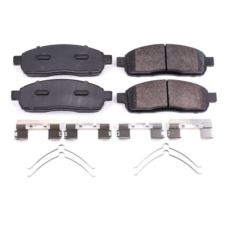Power Stop 04-08 Ford F-150 Front Z17 Evolution Ceramic Brake Pads w/Hardware Brake Pads - OE PowerStop