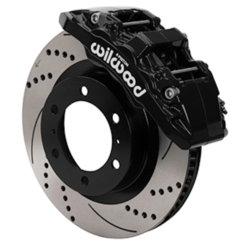 Wilwood - 15-21 Toyota Tacoma Aero6-DM SRP Front Brake Kit GT Vented 13.31 Rotor W/Lines Big Brake Kits Wilwood