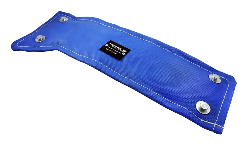 Torque Solution Thermal Turbo Blanket for Oem Subaru Turbos - Blue Turbo Blankets Torque Solution