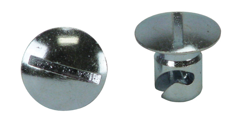 Moroso Quick Fastener - Oval Head - 7/16in x .400in - Steel - 10 Pack Fittings Moroso