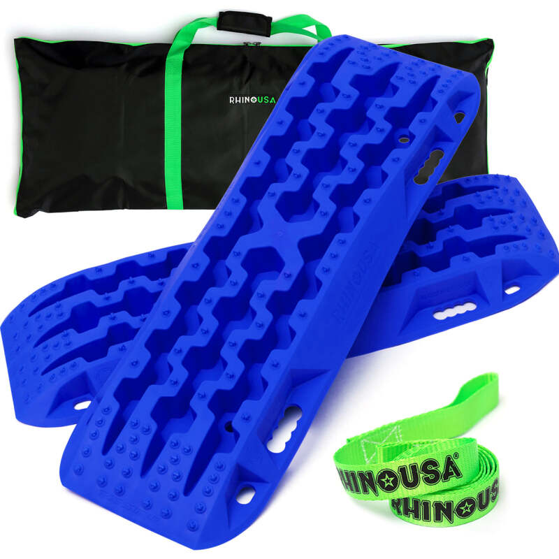 Rhino USA Recovery Traction Boards - Blue (Pair) Recovery Boards Rhino USA