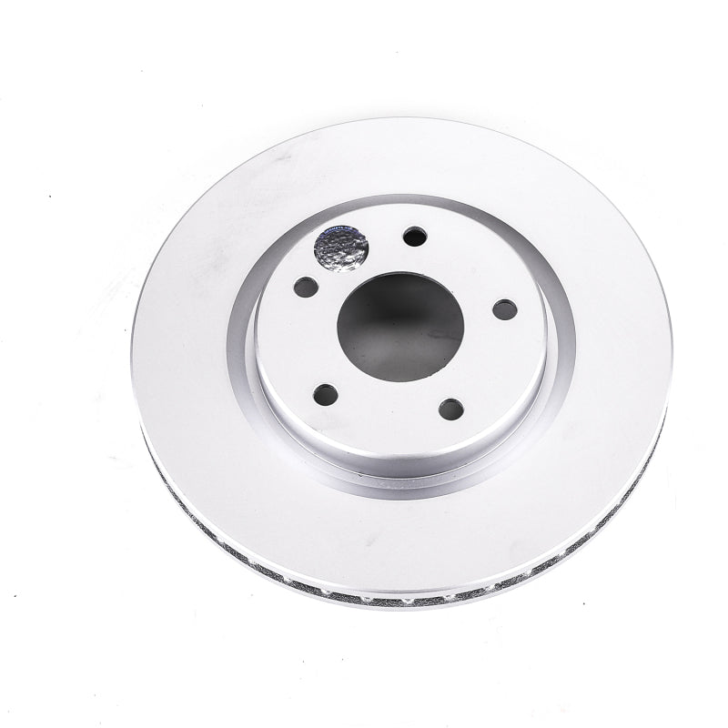 Power Stop 14-17 Nissan Leaf Front Evolution Geomet Coated Rotor Brake Rotors - OE - Cryo PowerStop