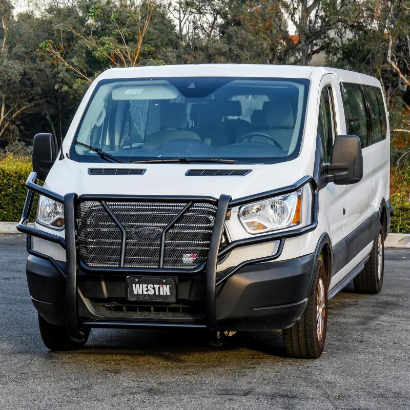 Westin 15-21 Ford Transit 150/250/350 HDX Grille Guard - Black Grille Guards Westin
