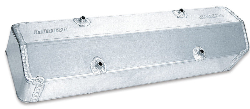 Moroso Chevrolet Small Block (w/Standard Bolt Pattern Heads) Valve Cover - Aluminum - Pair Valve Covers Moroso