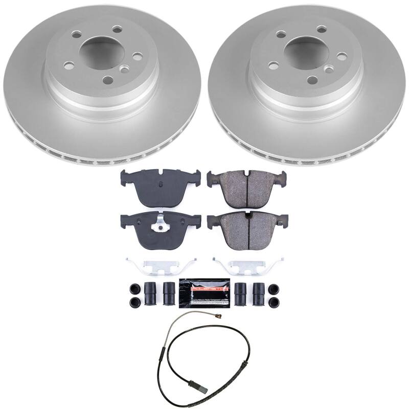 Power Stop 2019 BMW X6 Rear Z23 Coated Brake Kit Brake Kits - Performance D&S PowerStop