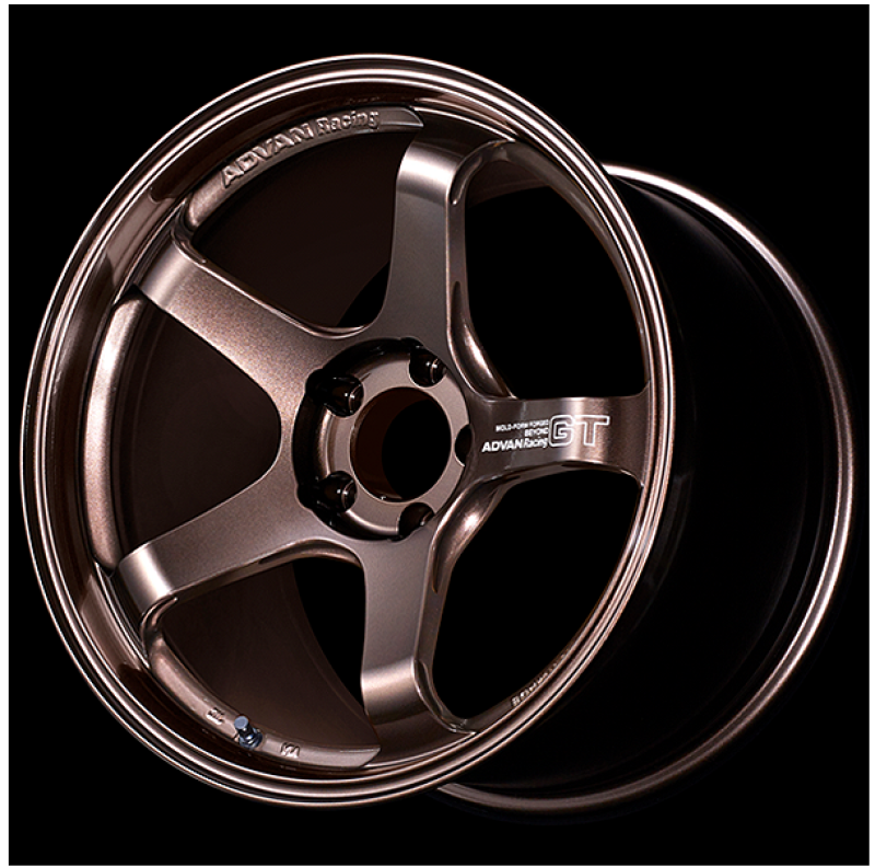 Advan GT 20X11.5 +46 CL-CL Racing Titanium Black Wheel Wheels - Forged Advan