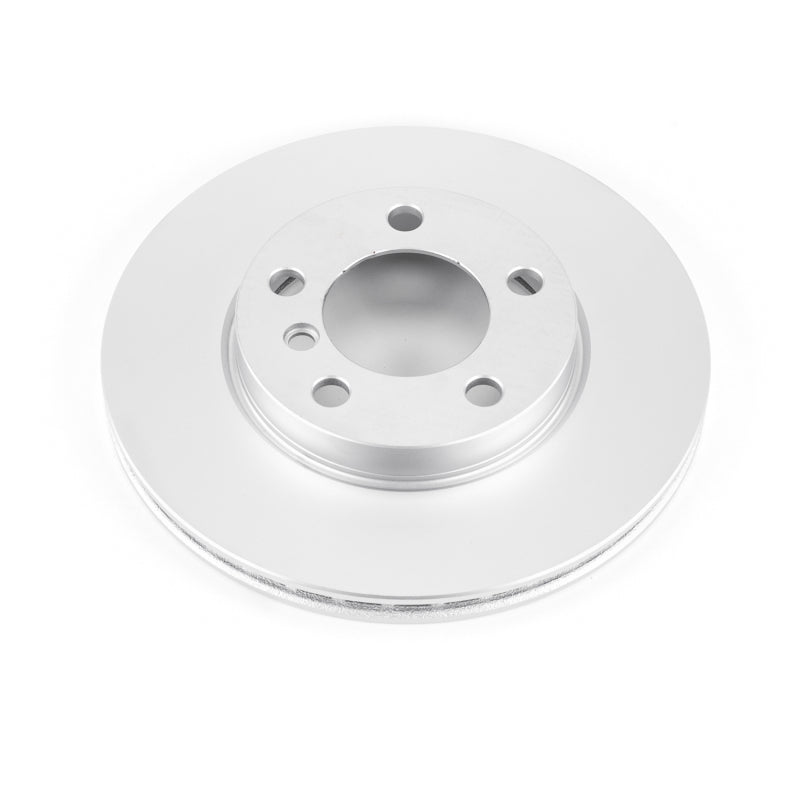 Power Stop 11-16 Mini Cooper Countryman Front Evolution High Carbon Geomet Coated Rotor Brake Rotors - OE - Cryo PowerStop