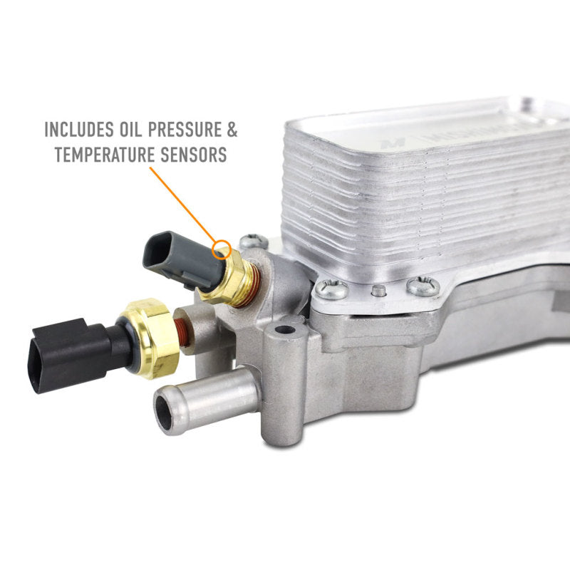 Mishimoto 12-18 Jeep Wrangler JK Aluminum Oil Filter Housing 3.6L Oil Filter Blocks Mishimoto