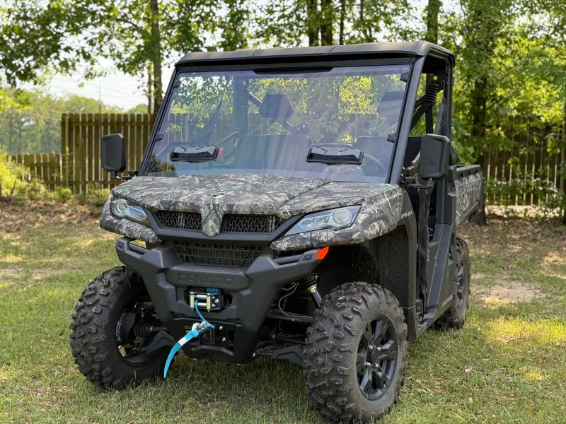 Seizmik 25+ CFMoto UForce 1000/ 1000 XL Toolless Windshield - Hardcoated Windshields Seizmik