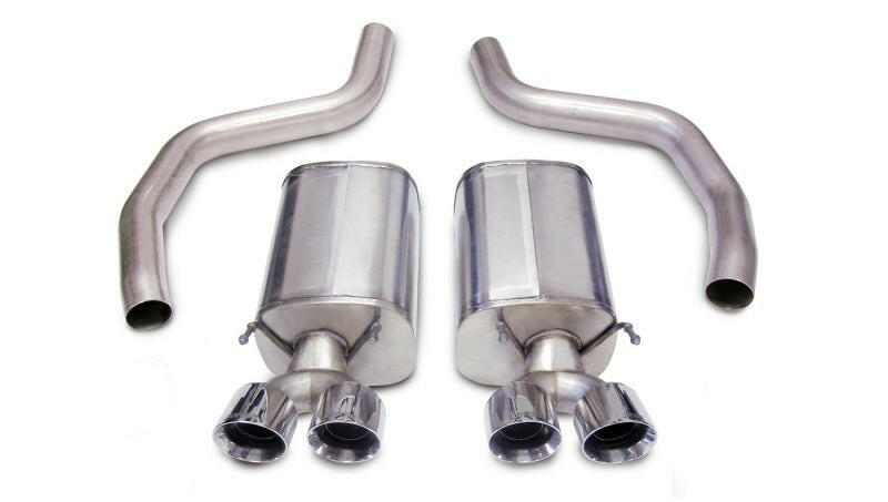Corsa 2006-2013 Chevrolet Corvette C6 Z06 7.0L V8 Polished Sport Axle-Back Exhaust Axle Back CORSA Performance