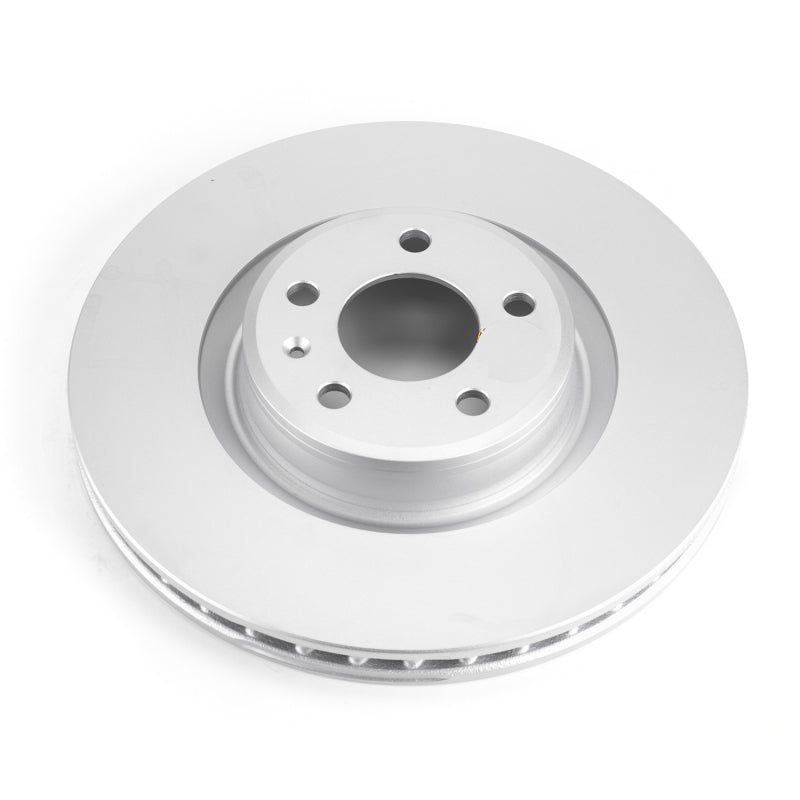 Power Stop 17-19 Audi A4 Front Evolution High Carbon Geomet Coated Rotor Brake Rotors - OE - Cryo PowerStop