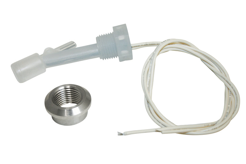 Moroso Electric Coolant Level Float Switch - Includes 1/2in Aluminum Bung Switch Panels Moroso