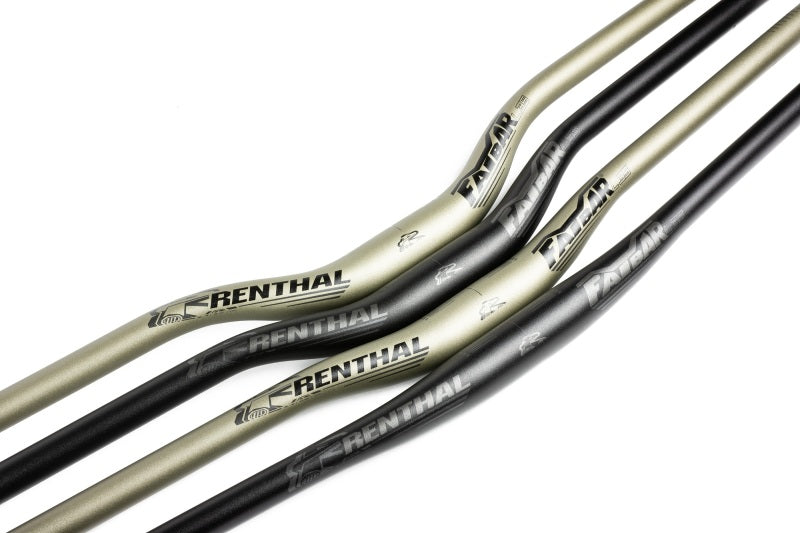 Renthal V3 Fatbar Lite 10 mm. - Aluminum Gold Handlebars - Powersports Renthal