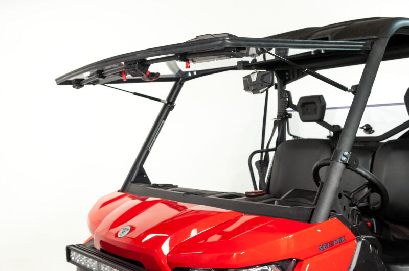 Seizmik 16-23 Can Am Defender HD5-HD10/MAX Windshield Flip Up Vented Windshields Seizmik