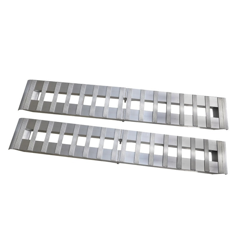 Gen-Y Heavy-Duty 8ft Aluminum Foldable Loading Ramps 15in x 96in 3K Capacity Per Ramp - Pair Ramps GEN-Y Hitch