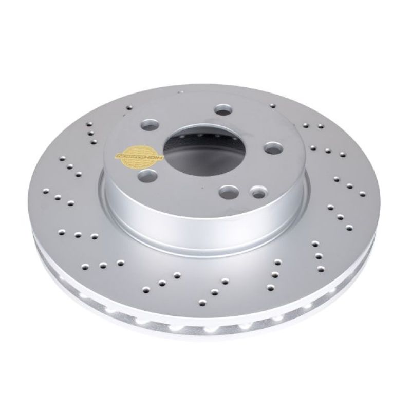 Power Stop 2015 Mercedes-Benz C250 Front Evolution High Carbon Geomet Coated Rotor Brake Rotors - OE - Cryo PowerStop