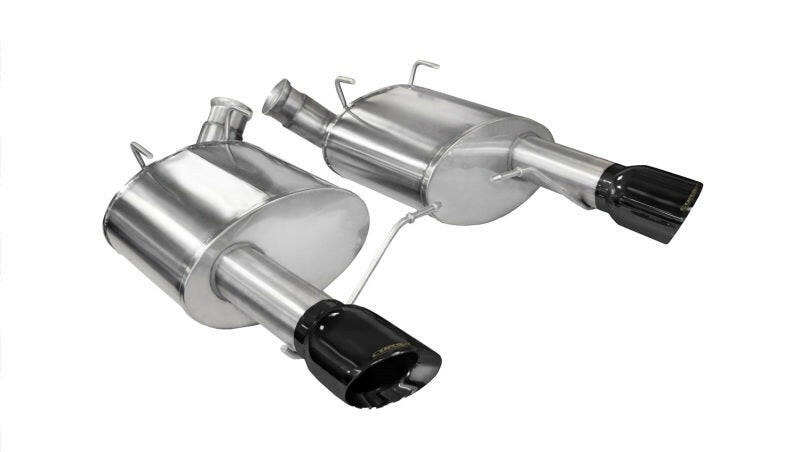 Corsa 2011-2014 Ford Mustang GT/Boss 302 5.0L V8 Black Xtreme Axle-Back Exhaust Axle Back CORSA Performance