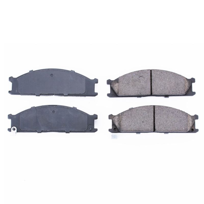 Power Stop 86-94 Nissan D21 Front Z16 Evolution Ceramic Brake Pads Brake Pads - OE PowerStop