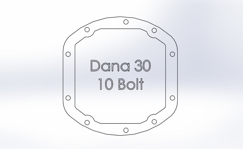 aFe Street Series Dana 30Front Differential Cover Black w/ Machined Fins 97-18 Jeep Wrangler Diff Covers aFe