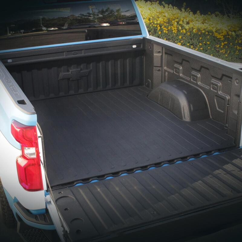 Westin 19-22 Chevrolet Silverado/ GMC Sierra (5.755ft bed) Truck Bed Mat - Black Truck Bed Liner - Drop-In Westin