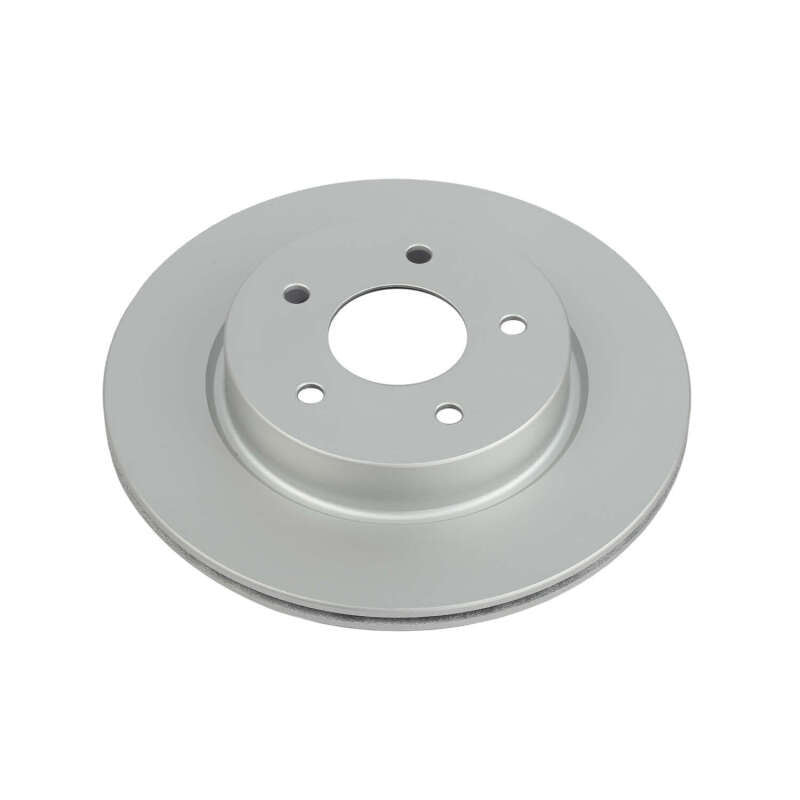 Power Stop 18-19 Nissan Leaf Rear Evolution Geomet Coated Rotor Brake Rotors - OE - Cryo PowerStop