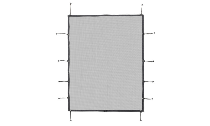 Rampage 97-06 Jeep Wrangler (TJ) 2-Door Mesh Shade Top - Black Soft Tops Rampage