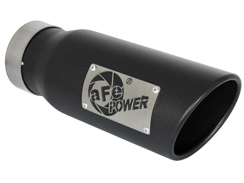 aFe Vulcan Series 3.5in 409 SS Cat-Back Exhaust 13-19 Ford Transit V6 3.5L (TT) w/ Black Tips Catback aFe