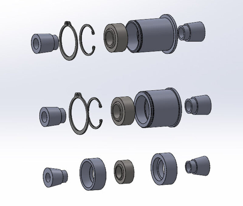 SPL Parts 2016+ Mazda Miata (ND) Front Lower Control Arm Bushings Suspension Arm Bushings SPL Parts
