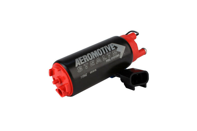 Aeromotive 340 Series Stealth In-Tank E85 Fuel Pump - Offset Inlet - Inlet Inline w/Outlet Fuel Pumps Aeromotive