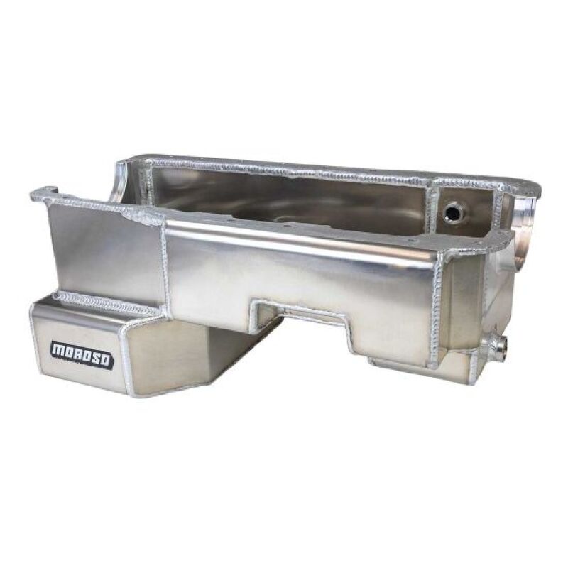 Moroso Ford 351W Power Pouch Billet End Seals 9in Deep Rear Sump Aluminum Oil Pan Oil Pans Moroso