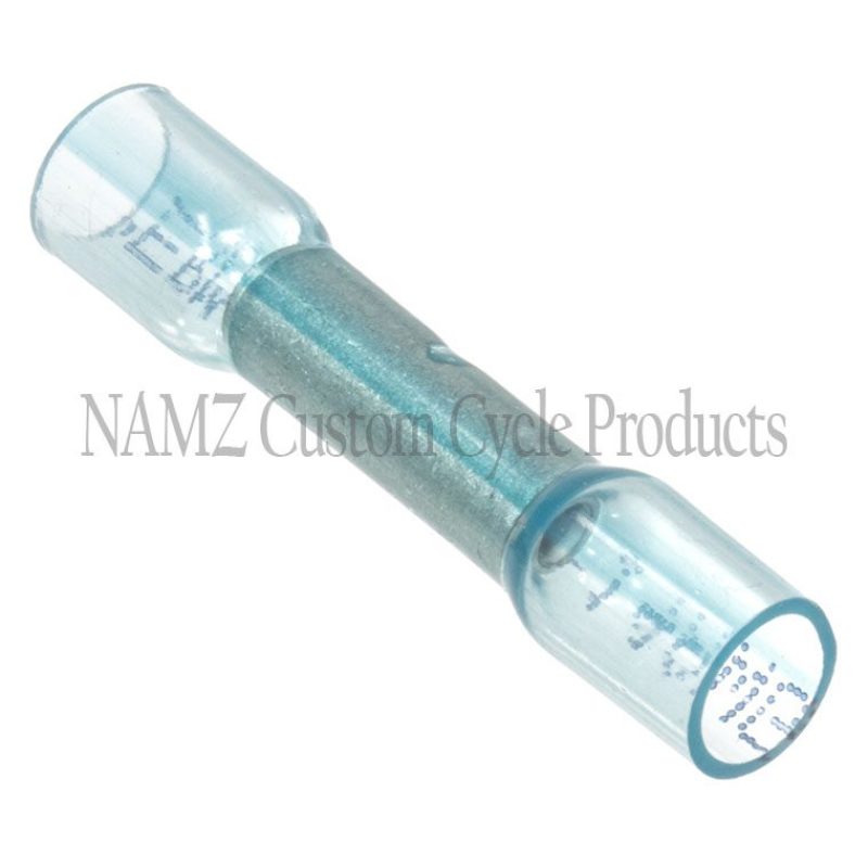 NAMZ Heat Sealable Butt Connector Terminals 16-14g (25 Pack) Wiring Connectors NAMZ