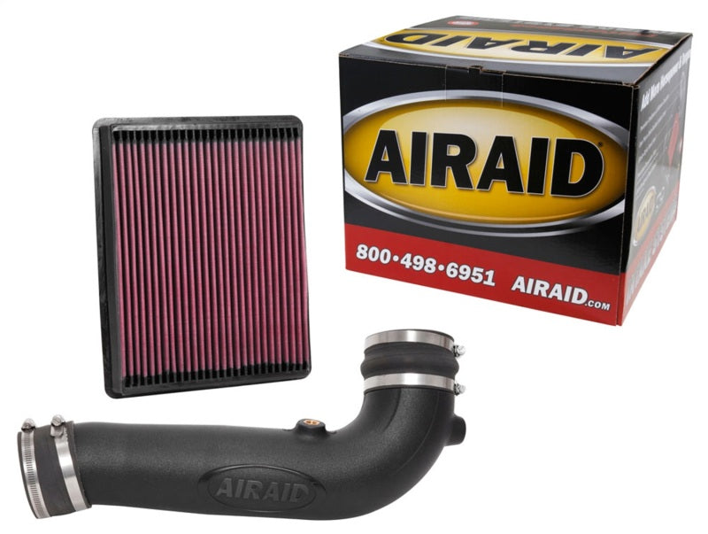 Airaid 17-18 GMC Sierra/Yukon V8-6.2L F/I Jr Intake Kit - Oiled / Red Media Cold Air Intakes Airaid