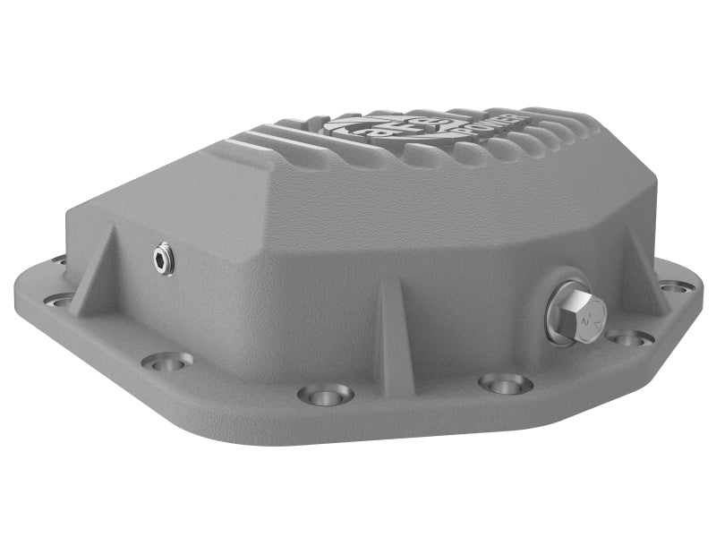 aFe Power Street Series Rear Differential Cover Raw w/Machined Fins 18-21 Jeep Wrangler JL Dana M200 Diff Covers aFe