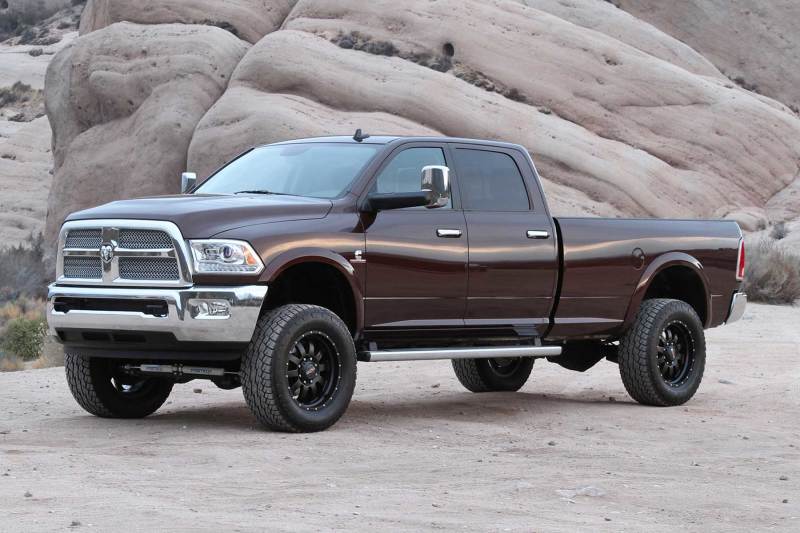 Fabtech 13-18 Ram 3500 4WD 5in Radius Arm Kit w/4.0 C/O Resi Dlss & Rr 2.25 Dlss Lift Kits Fabtech