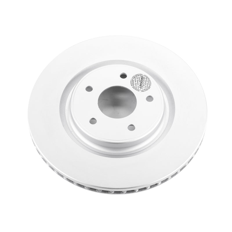 Power Stop 14-18 Nissan Rogue Front Evolution Geomet Coated Rotor Brake Rotors - OE - Cryo PowerStop