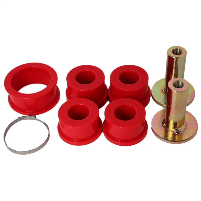 Energy Suspension 07-13 Chevrolet Silverado 1500 Front Rack and Pinion Bushing Set - Red Bushing Kits Energy Suspension