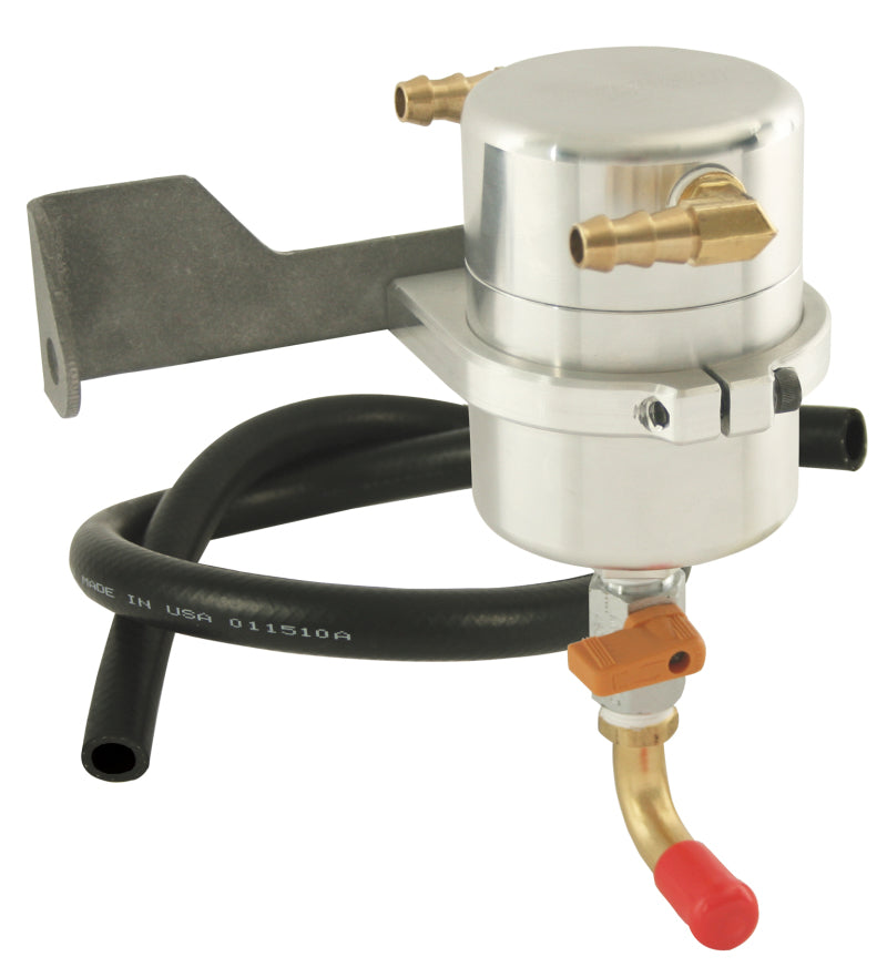 Moroso 99-18 GM Truck LS Engine Air/Oil Separator Catch Can - Billet Aluminum Oil Catch Cans Moroso