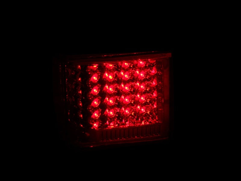 ANZO 2007-2014 Ford Expedition LED Taillights Red/Clear Tail Lights ANZO