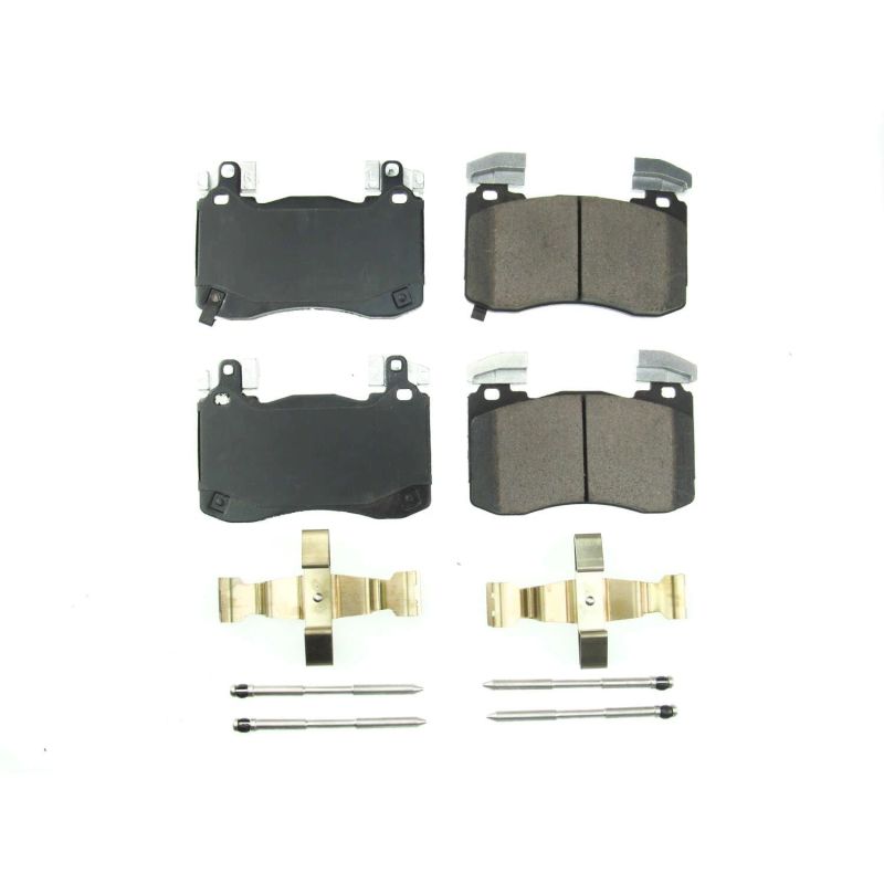 Power Stop 18-19 Kia Stinger Front Z17 Evolution Ceramic Brake Pads w/Hardware Brake Pads - OE PowerStop