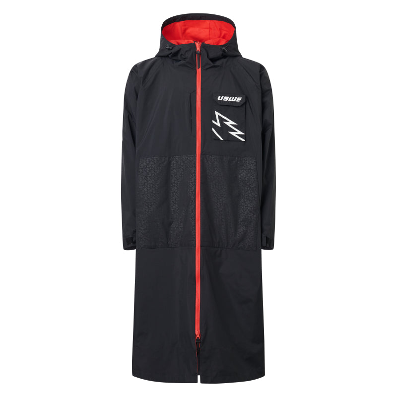 USWE Warm Changing Robe Black - Small/Medium Jackets - Textile USWE