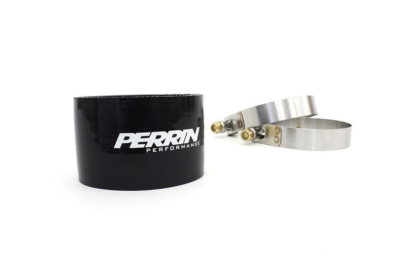 PERRIN 02-07 Subaru WRX / 04-21 STI / 04-08 FXT Intercooler Coupler Kit - Black Hoses Perrin Performance