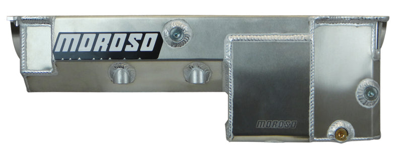 Moroso Chevrolet Big Block Mark IV (w/Double Power Kick Outs) Wet Sump 6-7qt 8in Aluminum Oil Pan Oil Pans Moroso