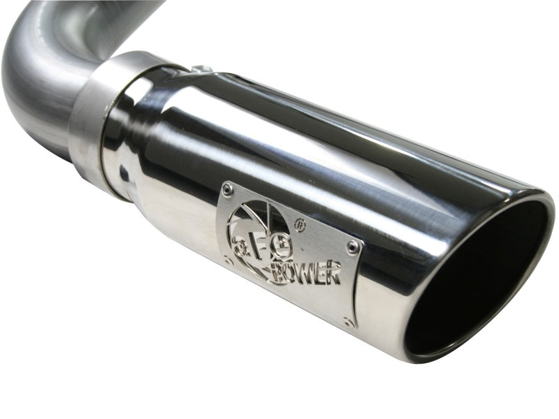 aFe MACHForce XP Exhaust SS-409 Cat-Back w/ 304SS Polished Tip 04-07 GM Trucks 1500 V6/V8 Catback aFe