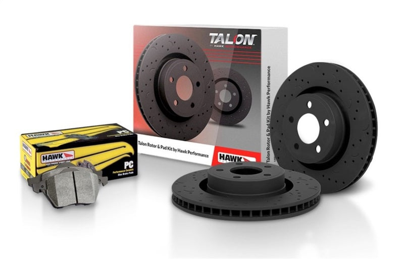 HAWK Talon Rotors Brake Rotors - Slot & Drilled Hawk Performance
