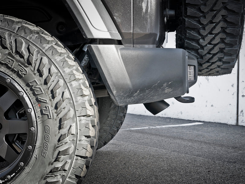 aFe MACH Force-Xp 2.5in 409SS Catback High-Tuck Exhaust 18-21 Jeep (JL) 3.6L 4-Door - Black Tip Catback aFe