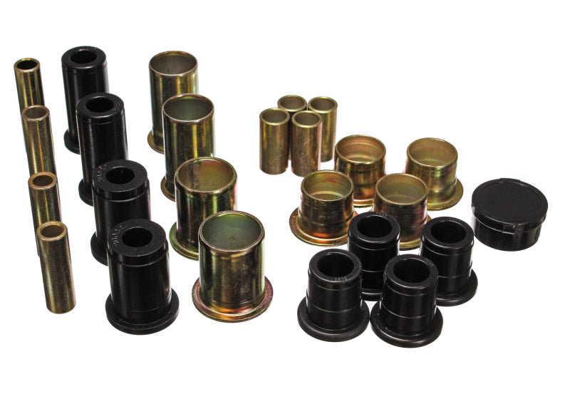 Energy Suspension 82-04 Ford Blazer/S10/S15 PickUp 2WD Black Front Control Arm Bushing Set Bushing Kits Energy Suspension