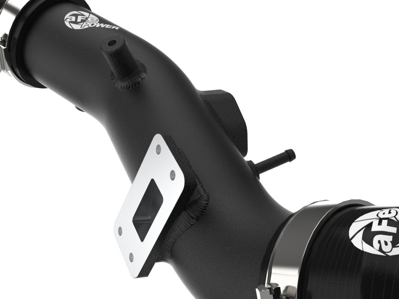 aFe BladeRunner 2-1/2 IN Aluminum Cold Charge Pipe Black 17-20 Hyundai Elantra GT L4-1.6L (t) Intercoolers aFe