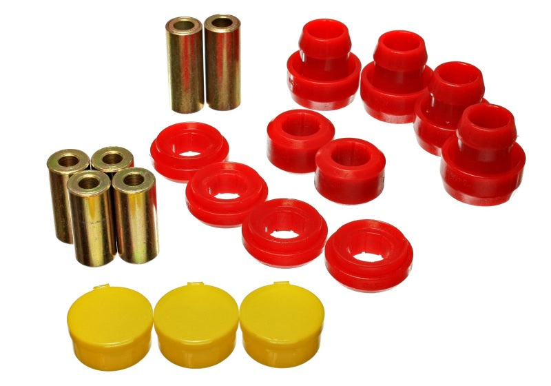 Energy Suspension 97-01 Honda Prelude (Type SH only) Red Front Control Arm Bushing Set Bushing Kits Energy Suspension