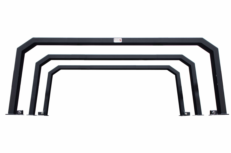 Fishbone Offroad 20+ Jeep Gladiator Bed Rack Full Tackle Rack - Black Powdercoat Bed Racks Fishbone Offroad